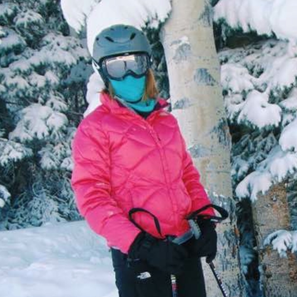 Pink Northface Ski Jacket